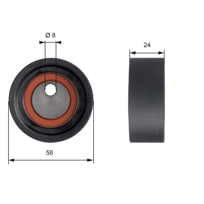 Imagem de GATES T41064 Rolo tensor, correia dentada Tru Power SUZUKI: SWIFT 2
