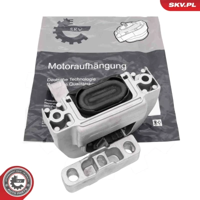 Imagem de ESEN SKV 75SKV102 Suporte, motor à direita Apoio hidráulico Alumínio, Borracha 169mm 127mm VOLKSWAGEN: Golf 7, Passat B8 Variant, AUDI: A3 Sedan