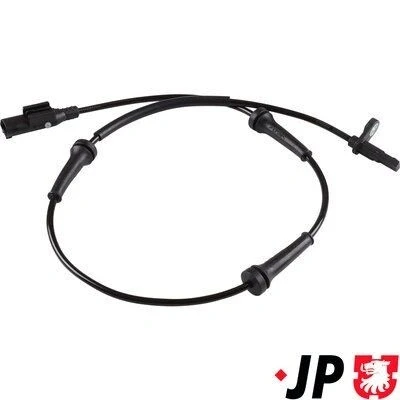 Imagem de JP GROUP 3397103000 Sensor de ABS Eixo traseiro esquerdo, direito activo 706 preto ABARTH: 500 / 595 695 Hatchback