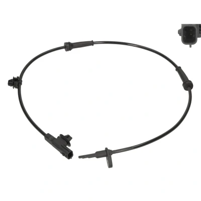 Imagem de FEBI BILSTEIN 193053 Sensor de ABS Eixo dianteiro, lado esquerdo, direito 740