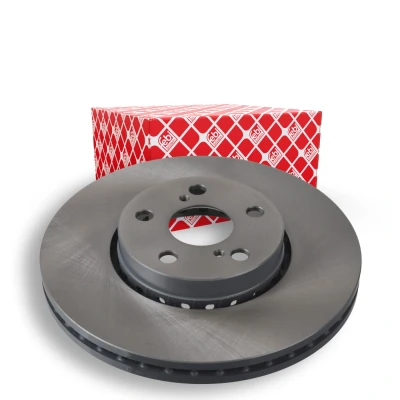 Imagem de FEBI BILSTEIN 26065 Disco de travão Eixo dianteiro 276 25 5 100 interior ventilado revestido TOYOTA: Avensis I Sedan, Carrinha