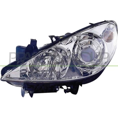 Imagem de PRASCO PG4224904 Farol Principal esquerda H1, H7 com motor de regulação do alcance dos faróis PEUGEOT: 307 Hatchback, SW, Carrinha