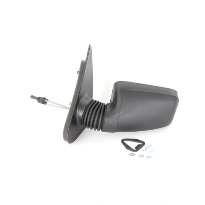 Imagem de Espelho retrovisor Tyc 326 0052 esquerda preto ajuste: por cabo de aço, plano