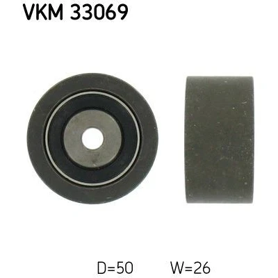 Imagem de SKF VKM 33069 Polia de Desvio PEUGEOT: 206 Hatchback, 306 Partner I Van, CITROËN: C5 Xsara Picasso