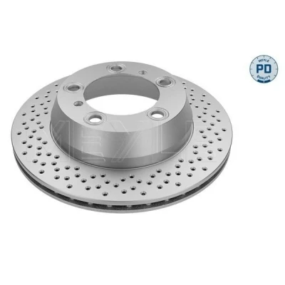 Imagem de MEYLE 483 523 0009/PD Disco de travão Eixo traseiro 299 20 5 130 perfurado/ventilado Revestido a discos zinco alto carbono PD Quality
