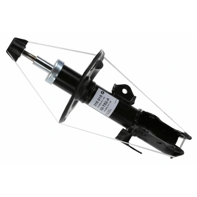 Imagem de SACHS 315 015 Amortecedor à direita Pressão do gás Tubo duplo com assento de mola cavilha em cima TOYOTA: Auris Hatchback, Corolla X Sedan
