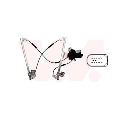 Imagem de Van Wezel Elevador de vidro à frente, lado esquerdo elétrico com motor função conforto 5817261 VOLKSWAGEN: Lupo / 3L, SEAT: Arosa