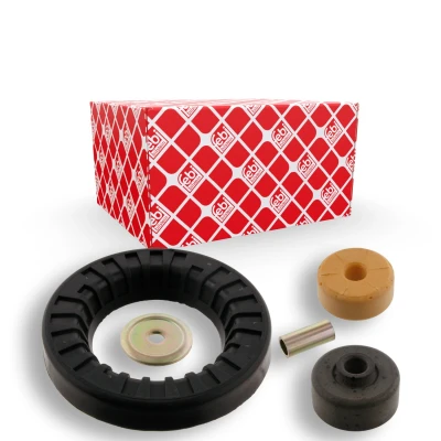 Imagem de FEBI BILSTEIN 31621 Kit de reparação, suporte apoio do conj. mola/amortecedor Eixo traseiro sem rolamentos esferas com material montagem