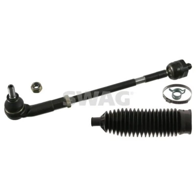 Imagem de SWAG 30 94 4344 Barra de direcção Eixo dianteiro, lado direito com porcas braçadeiras, foles SEAT: Ibiza 3, SKODA: Fabia 1 Praktik
