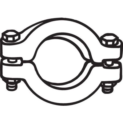 Imagem de Braçadeira, sistema de escape BOSAL 254 270