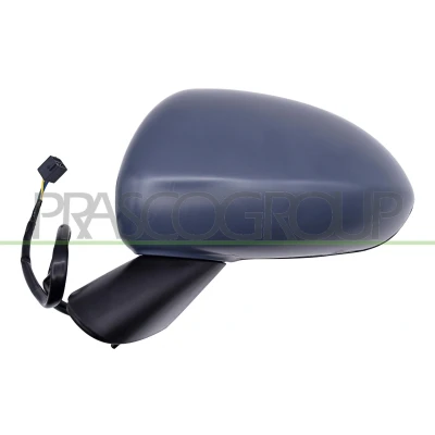 Imagem de Espelho retrovisor Prasco OP0347214P Premium esquerda preto/branco com subcapa elétrico ajustável pelo interior OPEL: Corsa D Hatchback