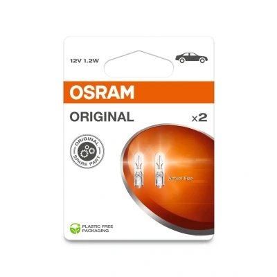 Imagem de OSRAM 2721 2BL Lâmpada W1,2W 12V 1,2W