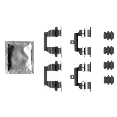 Imagem de Kit de acessórios, pastilhas travão TEXTAR 82549800