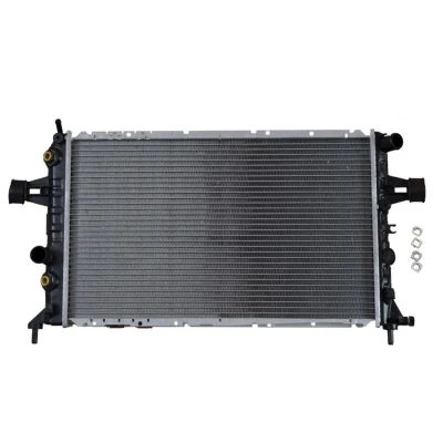Imagem de NRF EASY FIT 58178 Radiador, arrefecimento do motor Alumínio 600 366 34 com componentes de montagem Aletas refrigeração soldadas OPEL: Astra G Van
