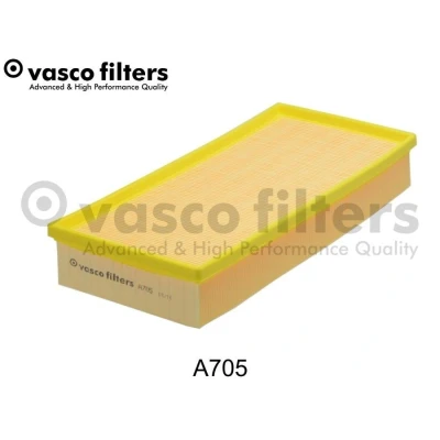 Imagem de DAVID VASCO A705 Filtro de ar 58 169 344 rectangular Cartucho filtrante MITSUBISHI: Space Star, Carisma Sedan, Hatchback, VOLVO: V40 Carrinha