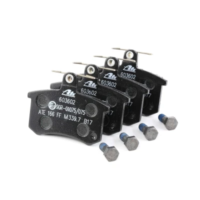 Imagem de ATE 13.0460 3602.2 Jogo de pastilhas para travão disco excl. contacto aviso desgaste com parafusos pinça AUDI: 100 C4 Sedan