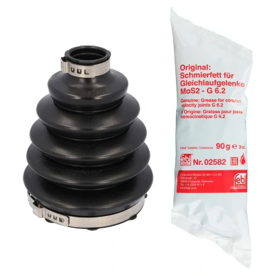 Imagem de FEBI BILSTEIN 184804 Fole de Transmissão Eixo dianteiro, do lado da roda Elastómero poléster termoplástico FIAT: Doblo II Van / Carrinha