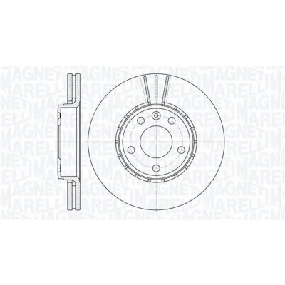 Imagem de MAGNETI MARELLI Disco de travão OPEL: Vivaro A Van, Combi, RENAULT: TRAFIC 2 Kasten, Bus 305, 305mm 28mm 5 72mm interior ventilado