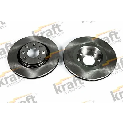 Imagem de KRAFT Disco de travão OPEL: Astra F Sedan, CC, Vectra A DAEWOO: Lanos Hatchback, Sedan 256,0, 256mm 23,9mm 4 ventilado 6041540