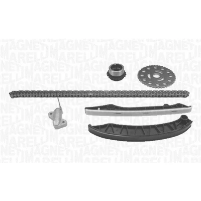 Imagem de MAGNETI MARELLI 341500000960 Jogo de correntes distribuição simples, Corrente fechada RENAULT: MASTER 3, 3 Bus, Kasten