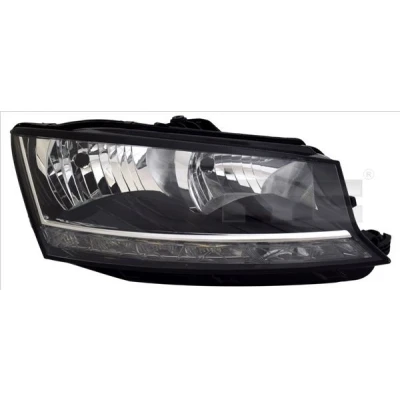 Imagem de TYC 20 19169 06 2 Farol Principal à direita H7/H7, LED com luz de circulação diurna para pela motor elétrico