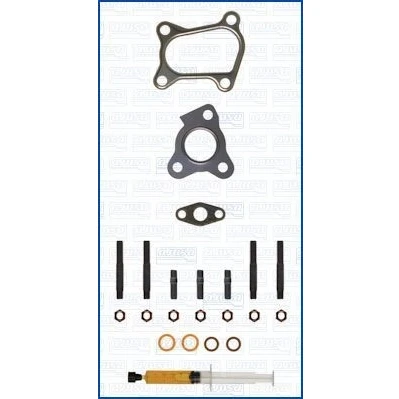 Imagem de ALANKO 10920347 Kit de montagem, turbocompressor com juntas perno roscado, porca, instruções montagem OPEL: Astra H GTC