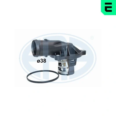 Imagem de ERA 350595A Termóstato, líquido de refrigeração 87 com junta PA 66 GF 30 AUDI: A8 D3, A4 B6/B7 Cabrio, B7 Avant, VOLKSWAGEN: Touareg I