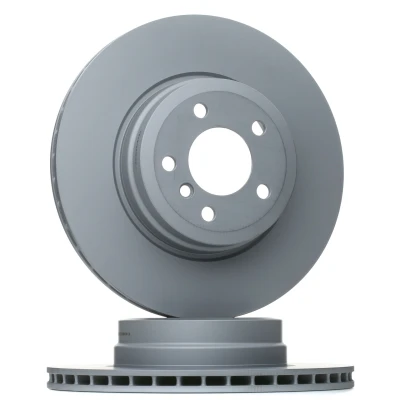 Imagem de ATE 24.0124 0216.1 Disco de travão 345,0 24,0 5 120,0 ventilado revestido alto carbono com parafusos BMW: X5, X6