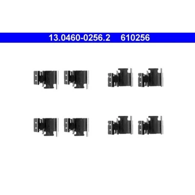 Imagem de ATE 13.0460 0256.2 Kit de acessórios, pastilhas travão TOYOTA: Avensis II Sedan, FIAT: Stilo Hatchback