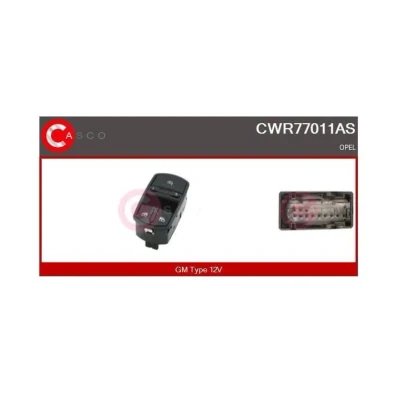 Imagem de CASCO CWR77011AS Interruptor, elevadores dos vidros do lado condutor