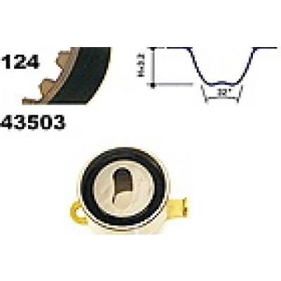 Imagem de MAPCO 23503 Jogo de correias dentadas 124 HONDA: CRX 2, Concerto Hatchback, ROVER: 400 Sedan