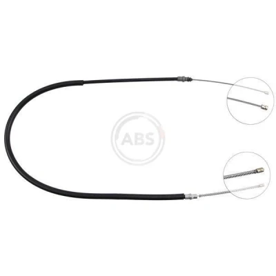 Imagem de A.B.S. K11166 Cabo de Freio Mão 1465 Travão tambor para veículos volante à esquerda/direita RENAULT: CLIO 1