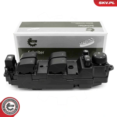 Imagem de ESEN SKV Interruptor, elevadores dos vidros do lado condutor 37SKV421 MAZDA: 6 Carrinha