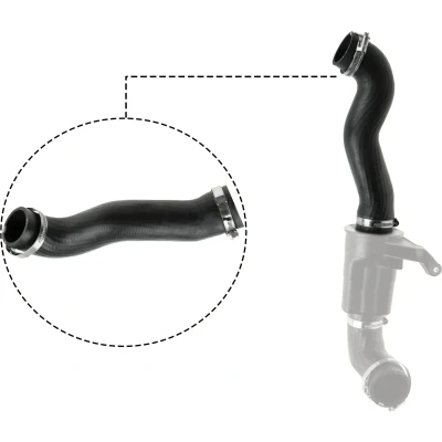 Imagem de GATES 09 0718 Mangueira Para o Turbocompressor AEM (borracha de etileno acrilato) MINI: Hatchback, Cabrio, Clubman