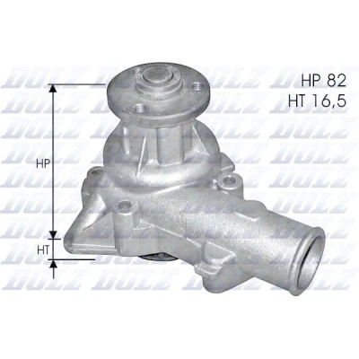 Imagem de DOLZ S111 Bomba de água FIAT: 124 Sedan