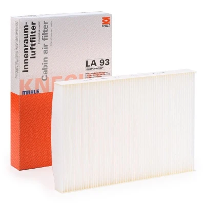 Imagem de MAHLE ORIGINAL LA 93 Filtro, ar do habitáculo Filtro de partículas 300,0 204 29,0 AUDI: A4 B7 Sedan, A6 C5 Avant, B6 SEAT: Exeo ST