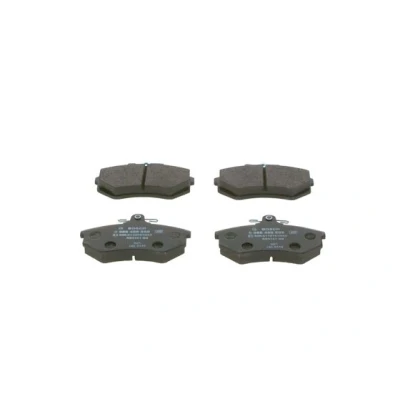 Imagem de BOSCH 0 986 466 698 Jogo de pastilhas para travão disco Baixo teor metálico AUDI: 80 B3