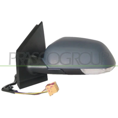 Imagem de Espelho retrovisor Prasco VG0227124 esquerda com subcapa manual ajustável pelo interior VOLKSWAGEN: Polo IV Hatchback