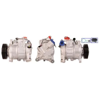 Imagem de LUCAS ACP857 Compressor PAG 46 R 134a com juntas BMW: 3 Sedan, X3, Coupe