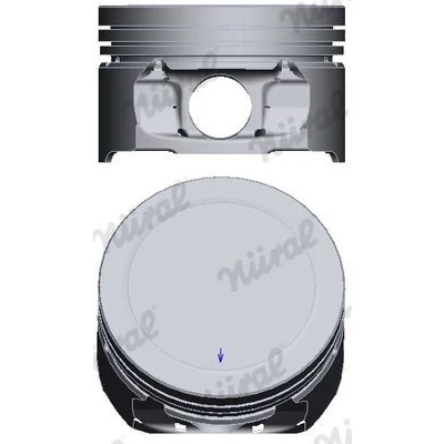 Imagem de NÜRAL 87 139400 00 Pistão 78,5 PEUGEOT: 307 SW, CITROËN: C3 I Hatchback