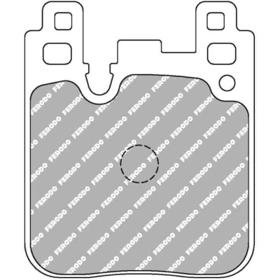 Imagem de FERODO RACING FCP4663W Jogo de pastilhas para travão disco BMW: 3 Touring, 1 Hatchback, Sedan
