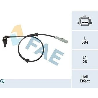 Imagem de FAE 66013 Sensores de Estacionamento traseira CITROËN: C4 I Hatchback, Xsara Picasso, Coupe, PEUGEOT: 307 SW, Partner II Van