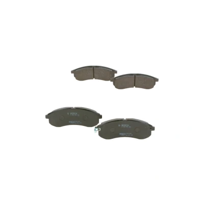 Imagem de BOSCH 0 986 494 362 Jogo de pastilhas para travão disco Baixo teor metálico com avisador sonoro desgaste MITSUBISHI: L200 III Pick up