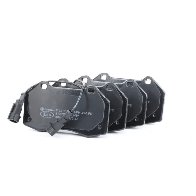 Imagem de BREMBO P 23 139 Jogo de pastilhas para travão disco incl. contacto aviso desgaste sem acessórios ALFA ROMEO: MiTo, Giulia Sedan, Stelvio