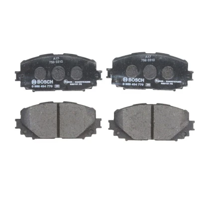 Imagem de BOSCH 0 986 494 770 Jogo de pastilhas para travão disco Baixo teor metálico TOYOTA: Yaris III Hatchback, II Hatchback