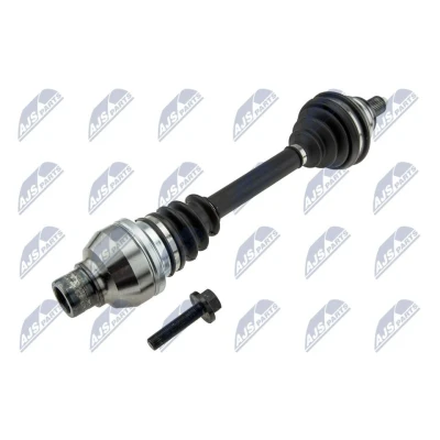Imagem de NTY NPW VW 174 Veio de transmissão Eixo dianteiro, lado esquerdo 535mm Caixa velocidades automática VOLKSWAGEN: Golf 5, Passat B6 Variant