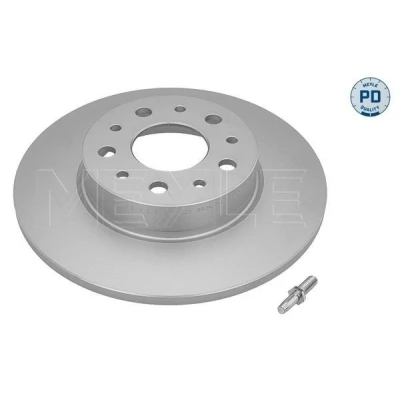 Imagem de MEYLE 215 523 0036/PD Disco de travão Eixo traseiro 251 10 5 98 cheio Revestido a discos zinco com parafusos FIAT: Tipo Carrinha, Hatchback