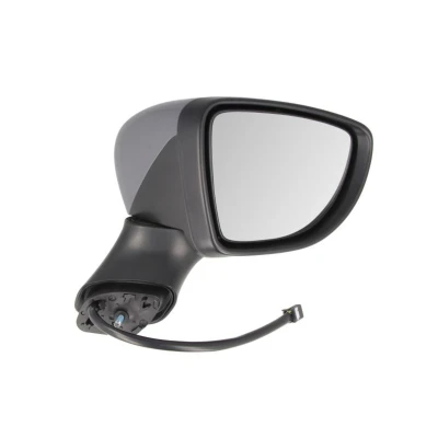 Imagem de Espelho retrovisor Alkar 6144178 à direita com subcapa elétrico aquecível, sensor de temeperatura, dobrável electricamente, convexo para veículo c