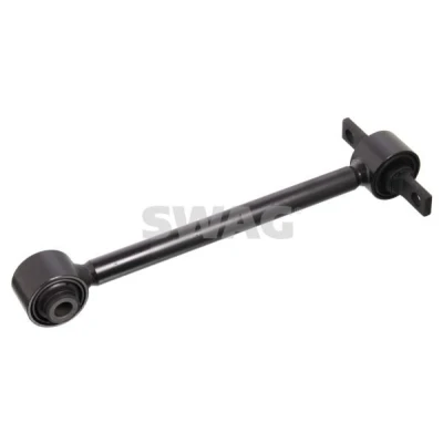 Imagem de SWAG 55 92 3147 Braço de suspensão com chumaceira Eixo traseiro esquerdo, direito, em cima transversal Aço Tirante VOLVO: S40 I