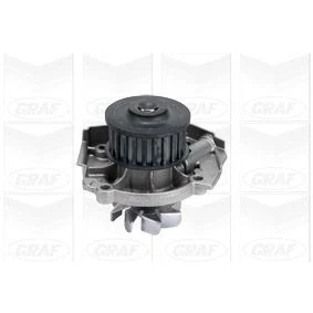 Imagem de GRAF PA693 Bomba de água 23 sem junta mecânico Chapa aço 57,069 para accionamento da correia dentada FIAT: Punto I Hatchback, BRAVO 1